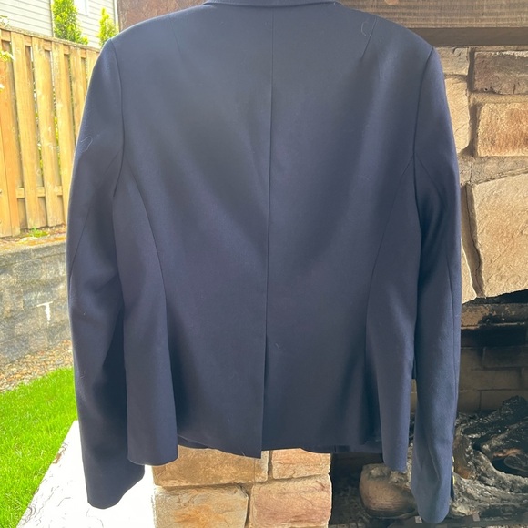 Navy Blazer by Banana Republic Size 6 - Picture 7 of 9
